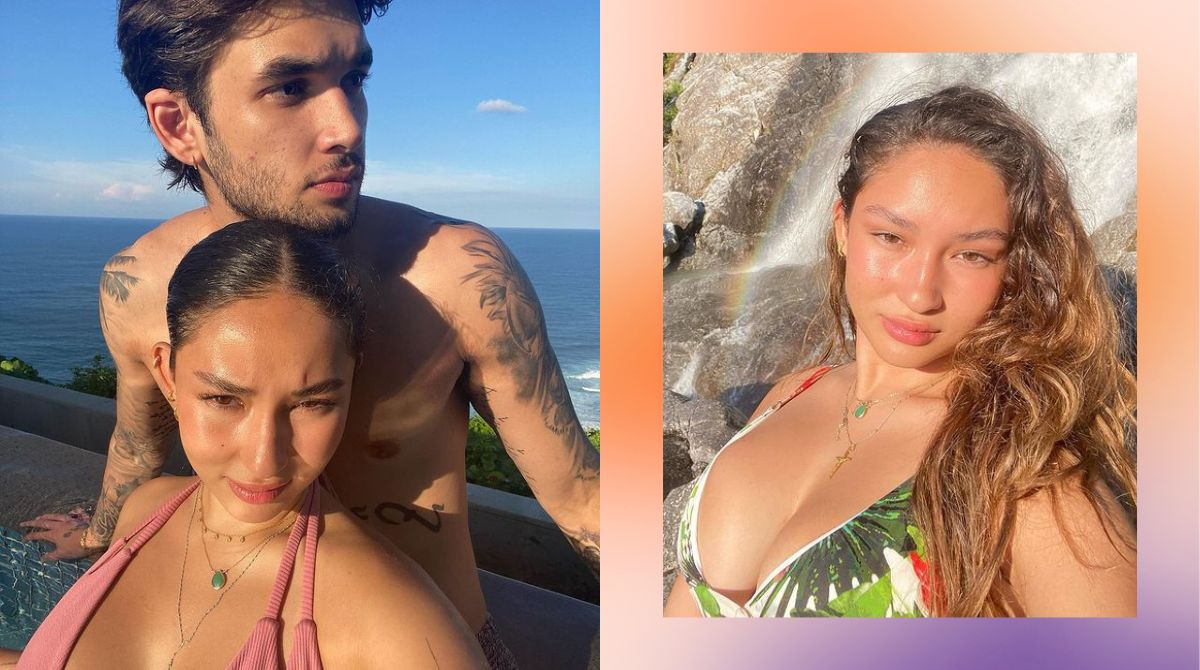Kobe Paras reacted to the recent Instagram post of his rumored