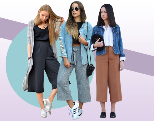 5 Chic Ways To Wear Your Jacket And Culottes Together