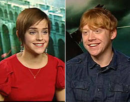 emma watson and rupert grint kiss