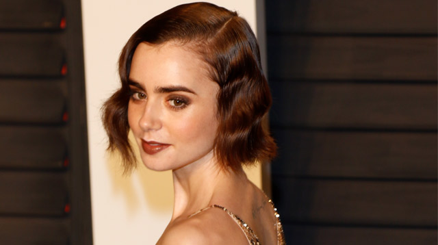 Lily Collins' New Hair Color Is Super Pretty!
