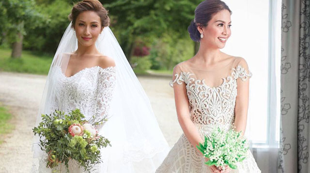 14 Most Gorgeous Celeb Wedding Dresses of 2016