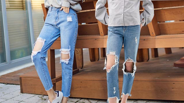 Arbejdsløs brud tilbehør Your Inner Hubadera Will Love These Super Ripped Denim Jeans