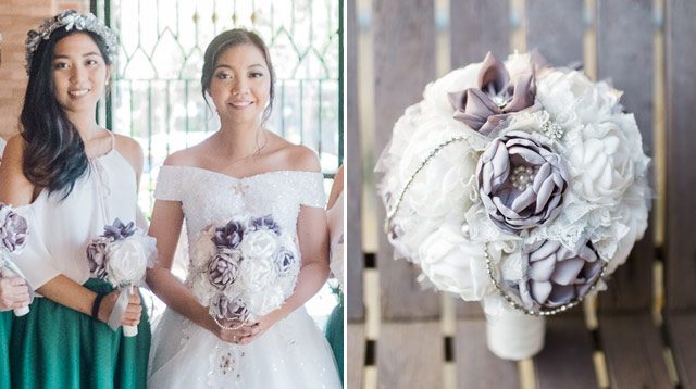 This Bride Saved Money By Making Her Own Bouquet And Bridesmaid