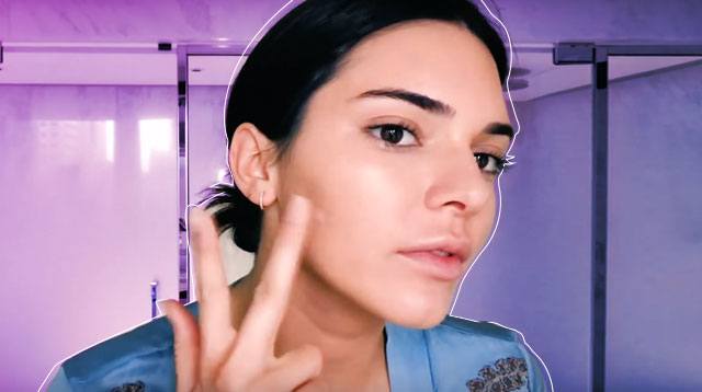 Kendall Jenners Quick Morning Beauty Routine 