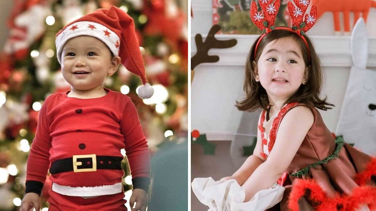 babies in christmas outfits