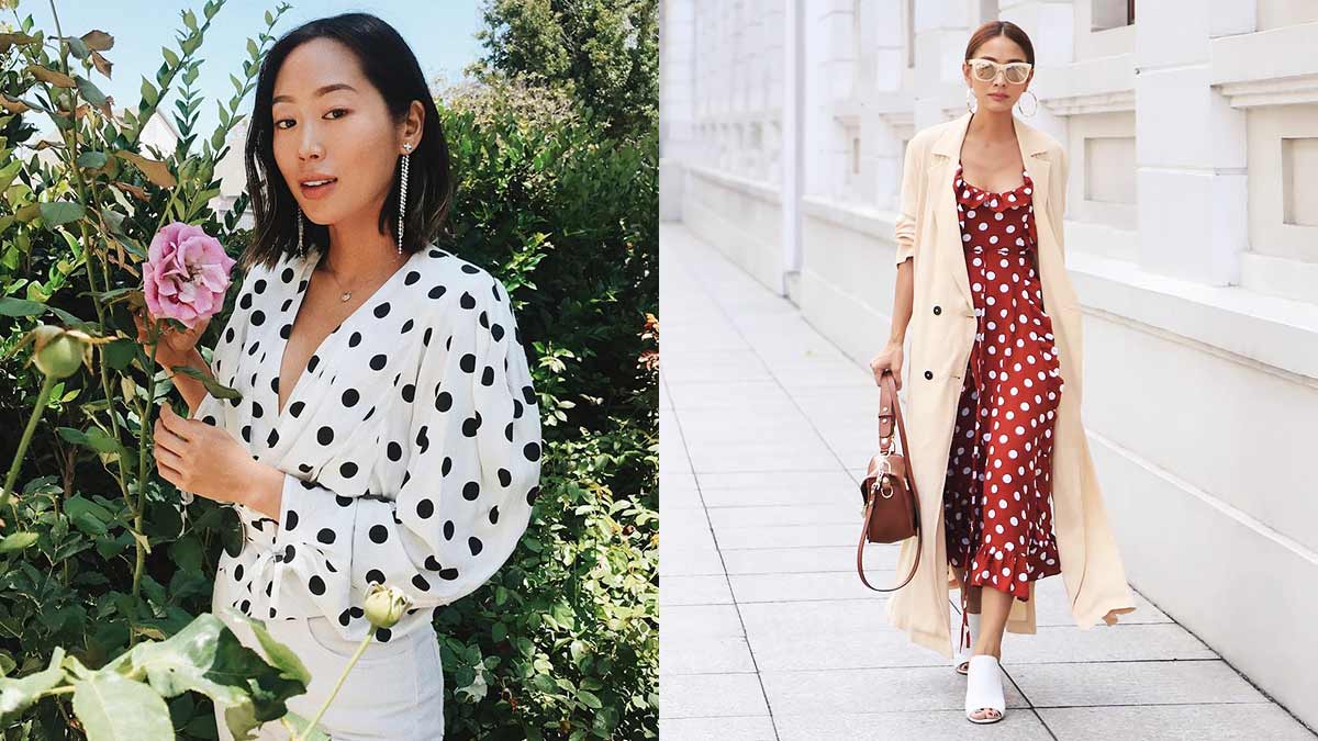 How To Wear Polka Dot Outfits