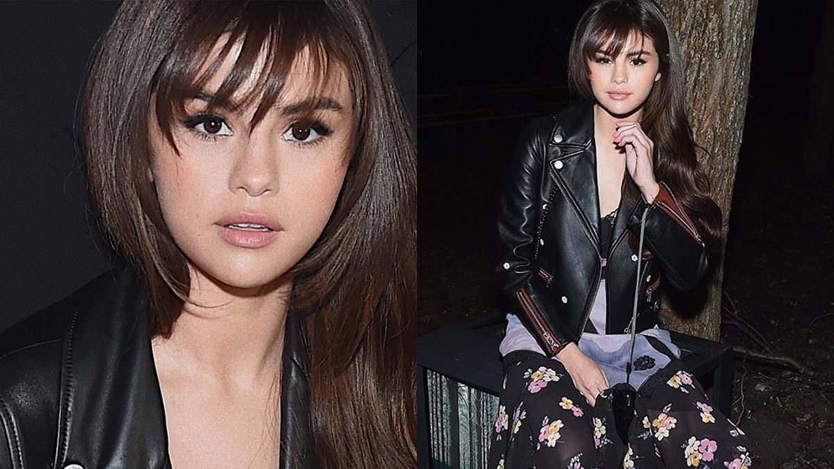 Selena Gomez S New Bangs Will Flatter Round Face Shapes