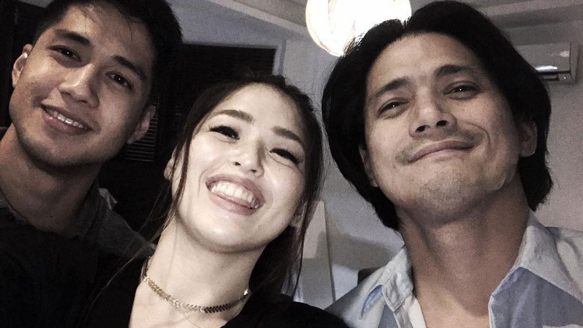 Kylie Padilla Aljur Abrenica Robin Padilla Selfie