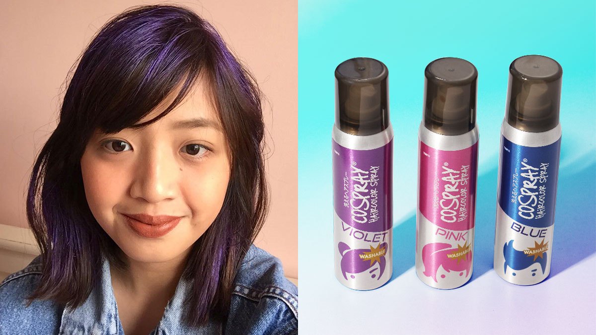 Review Of Washable Color Hairspray