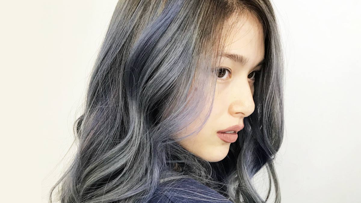 Kylie Padilla Grayish Blue Hair Color 2018