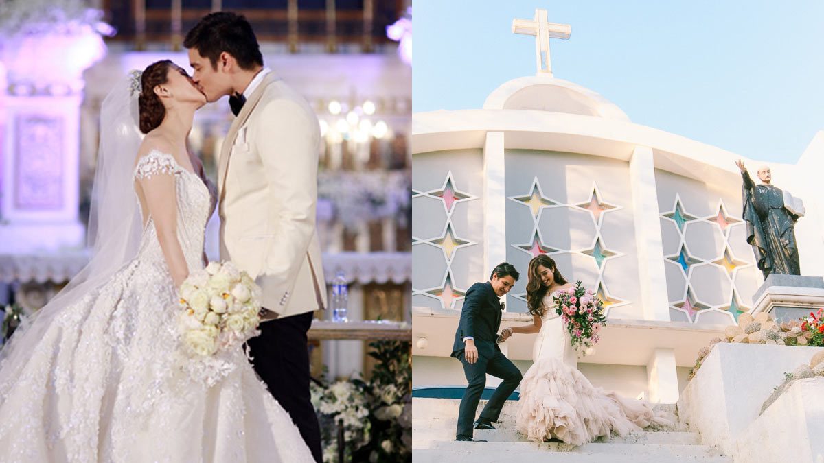 The Prettiest Celebrity Church Weddings