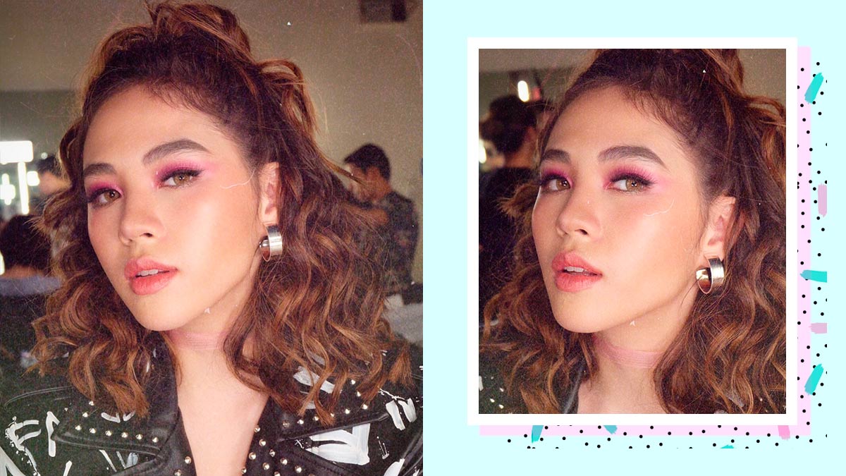 Janella Salvador Colorful Makeup Look 7735