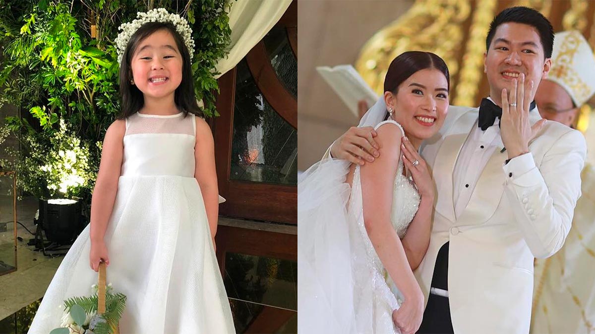 Scarlet Snow Was A Flower Girl At Celeb Stylist Kimi Yap S Wedding