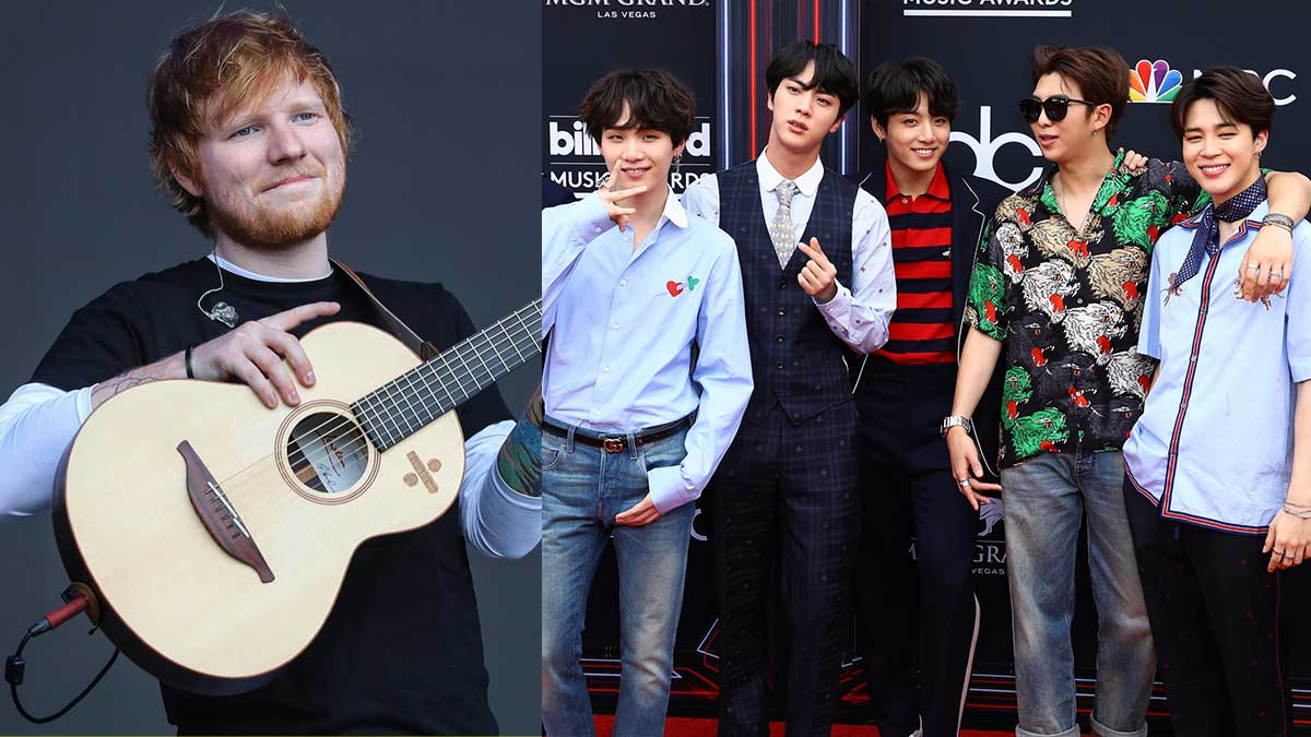 Ed Sheeran Might Collaborate With K-Pop Boy Group BTS