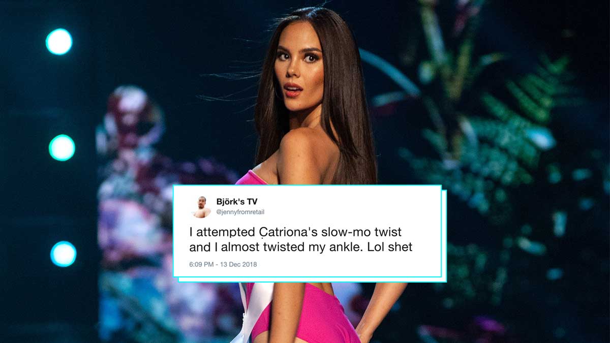 Reactions To Catriona Gray S Slow Mo Turn At The Miss