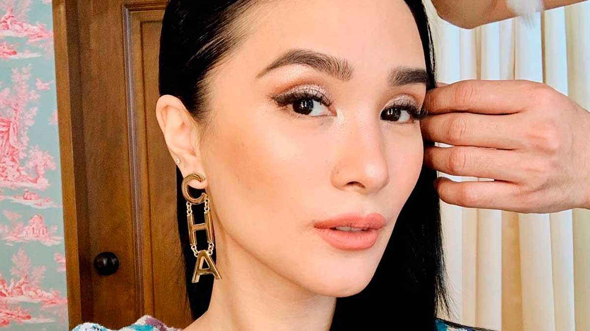 Heart Evangelista when asked if she's filming Crazy Rich Asians