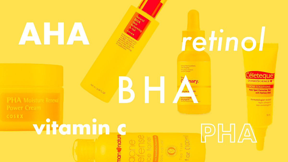 Can You Use Retinol And Vitamin C In The Same Day Guide To Skin Brightening Ingredients Aha Bha Pha Retinol Vitamin C