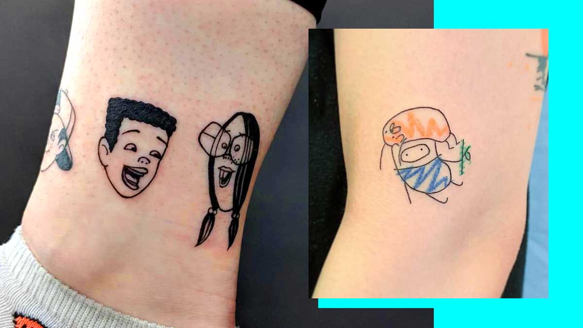Cartoon-Inspired Tattoo Ideas
