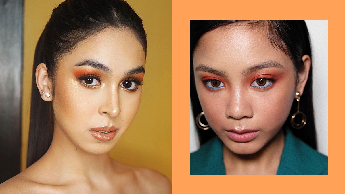 Tilbageholdelse slap af klatre How To Wear Orange Eyeshadow Like Your Favorite Celebrities