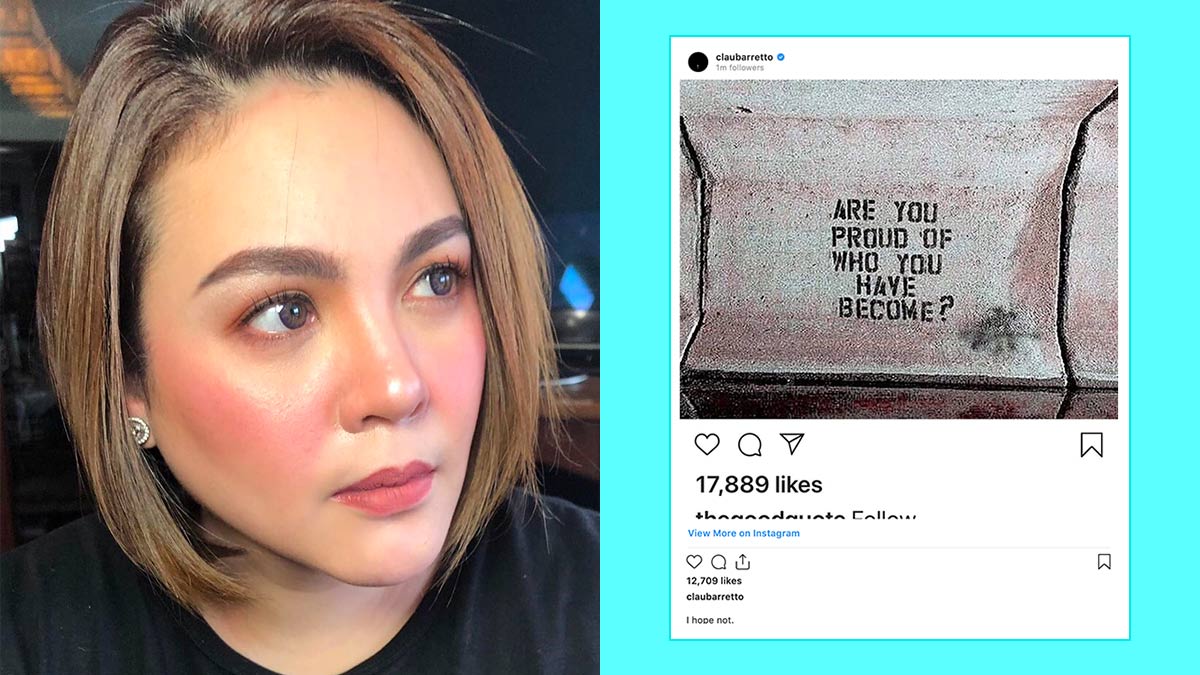 Claudine Barretto Shared Instagram Post Are You Proud Of Who You Have Become