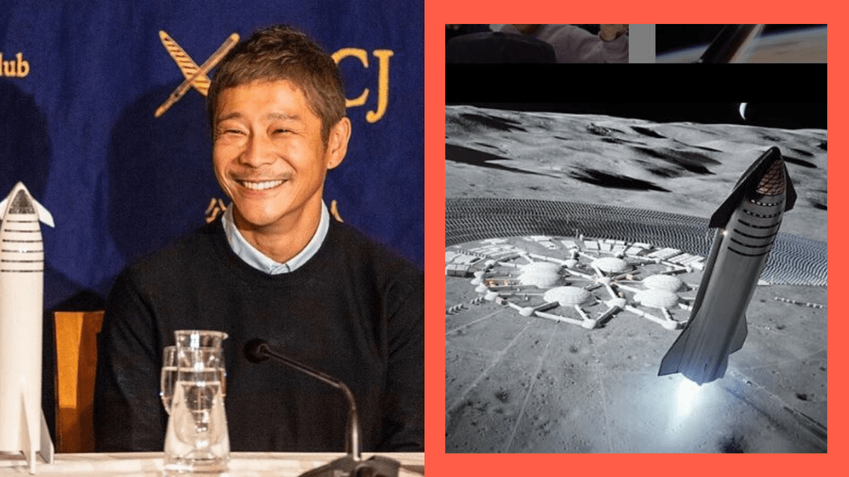 Japanese Billionaire Wants Girlfriend To Fly With Him To The Moon