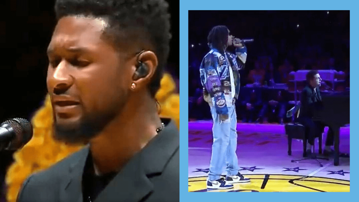 Usher Wiz Khalifa Charlie Puth Honor Kobe Bryant At Nba Game