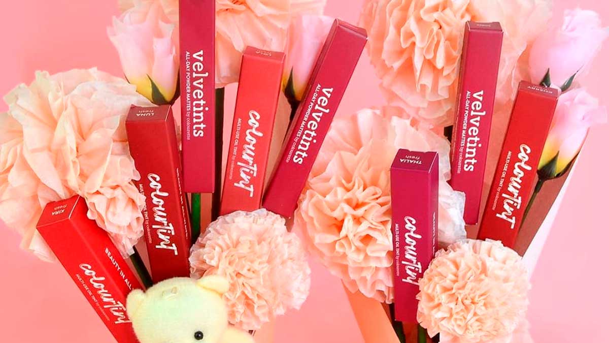 Colourette Cosmetics Valentine's Day Handmade Bouquets Details