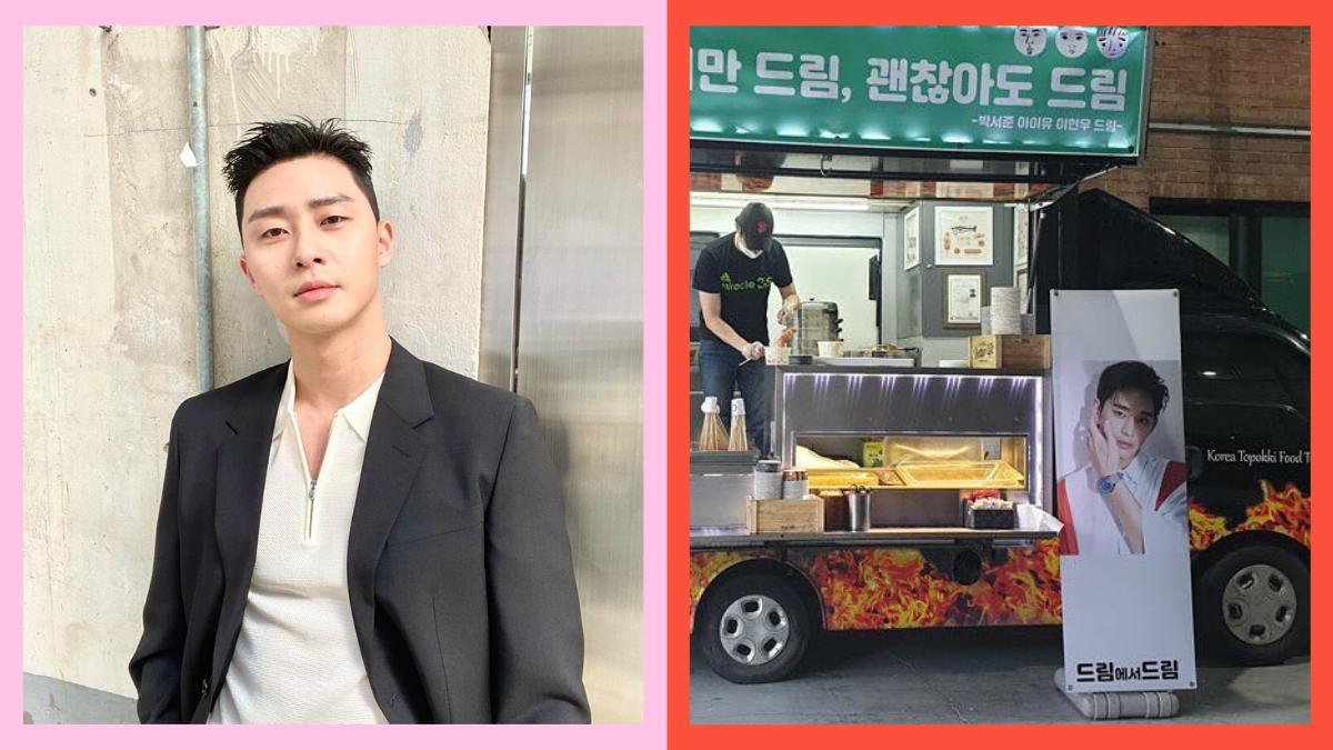 Park Seo Joon Iu And Lee Hyun Woo Sent Kim Soo Hyun Food And Coffee Trucks