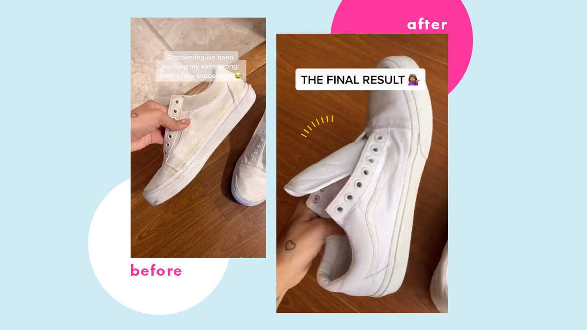 How to Clean White Canvas Shoes 