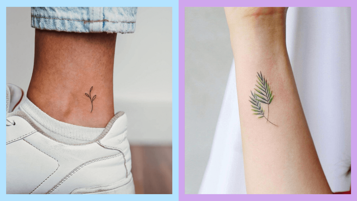 Small plant tattoo ideas