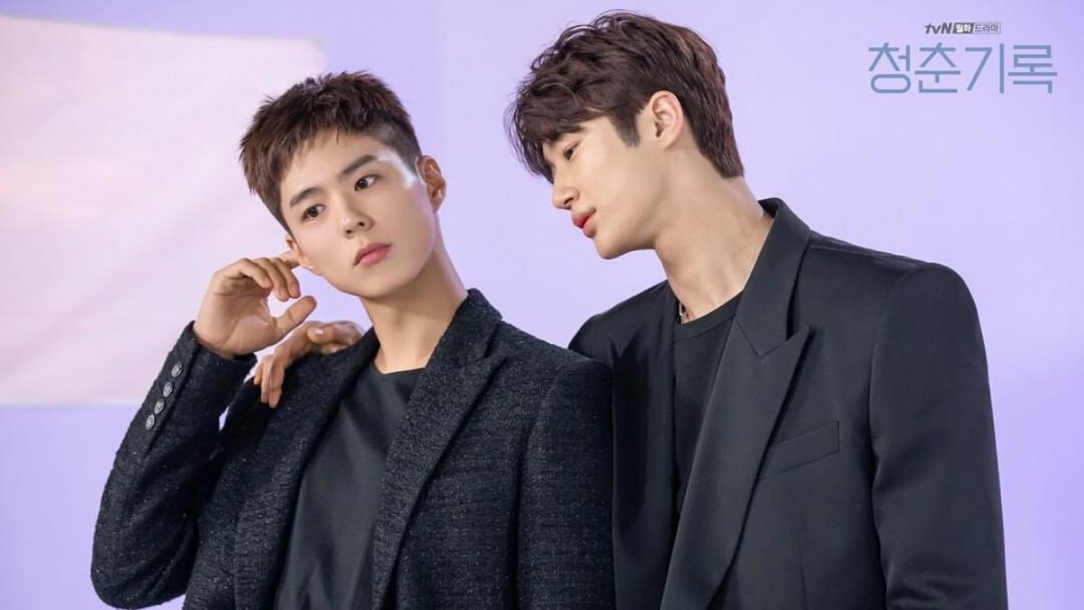 New Photos Of Park Bo Gum And Byeon Woo Seok In Record Of Youth