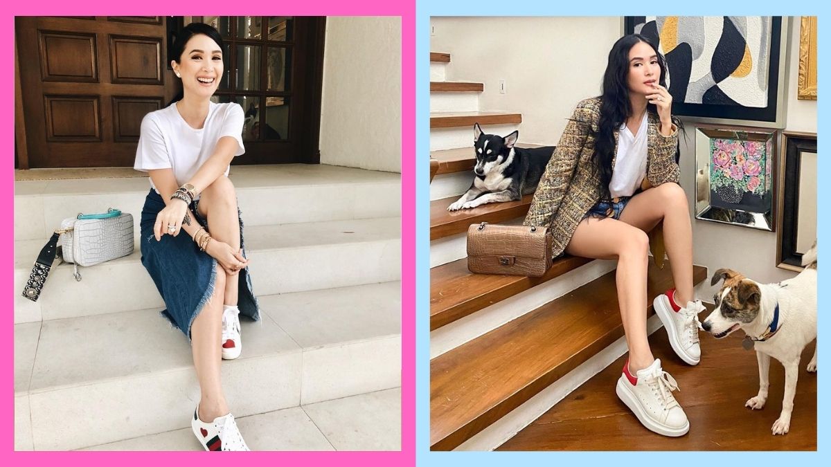 Check out Heart Evangelista's Dior sneakers