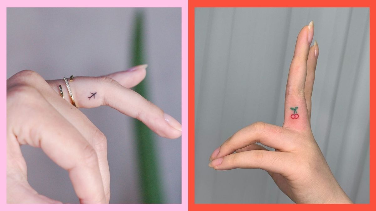 How to hide finger tattoos