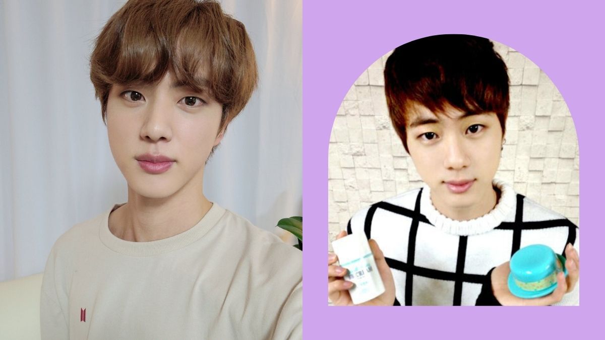 Did you know Jin was a model of a big K-beauty brand before debuting in BTS?