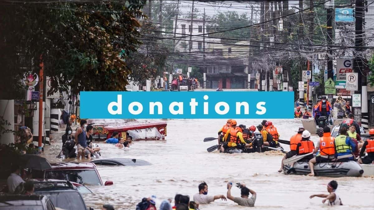 LIST Where To Donate To Typhoon Ulysses Victims