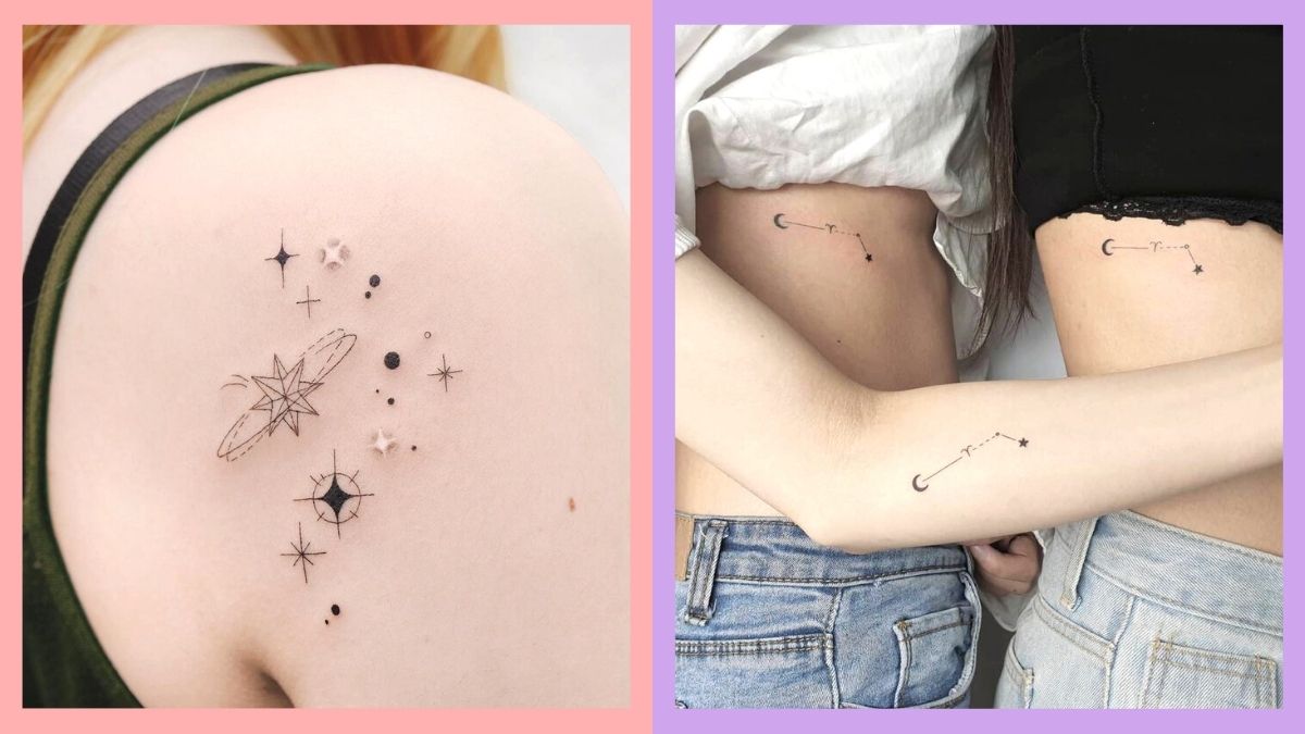 Cutest Minimalist Space-Themed Tattoo Designs