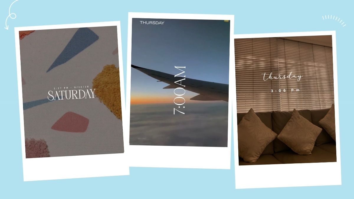 Clip vlinder Doorbraak Pikken LIST: Instagram Filters With Days Of The Week + Timestamps