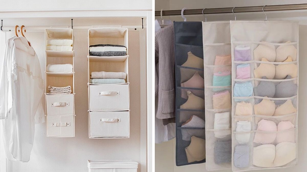 Using A Hanging Door Organizer For Stuffed Animal Storage - Small Stuff  Counts