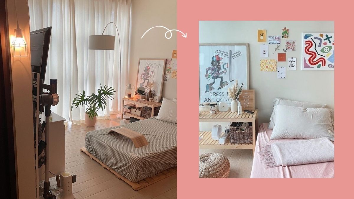 cozy room tour 🧸 my safe place  korean style and pinterest inspired ♡ 