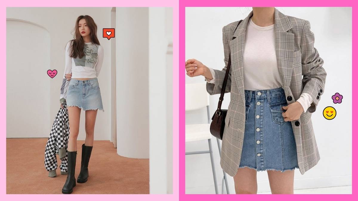 10 Stylish Denim Skirt Outfits You'll Love To Try