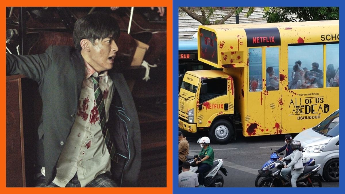 Netflix launch terrifying bus campaign for new horror series, 'All of Us  Are Dead