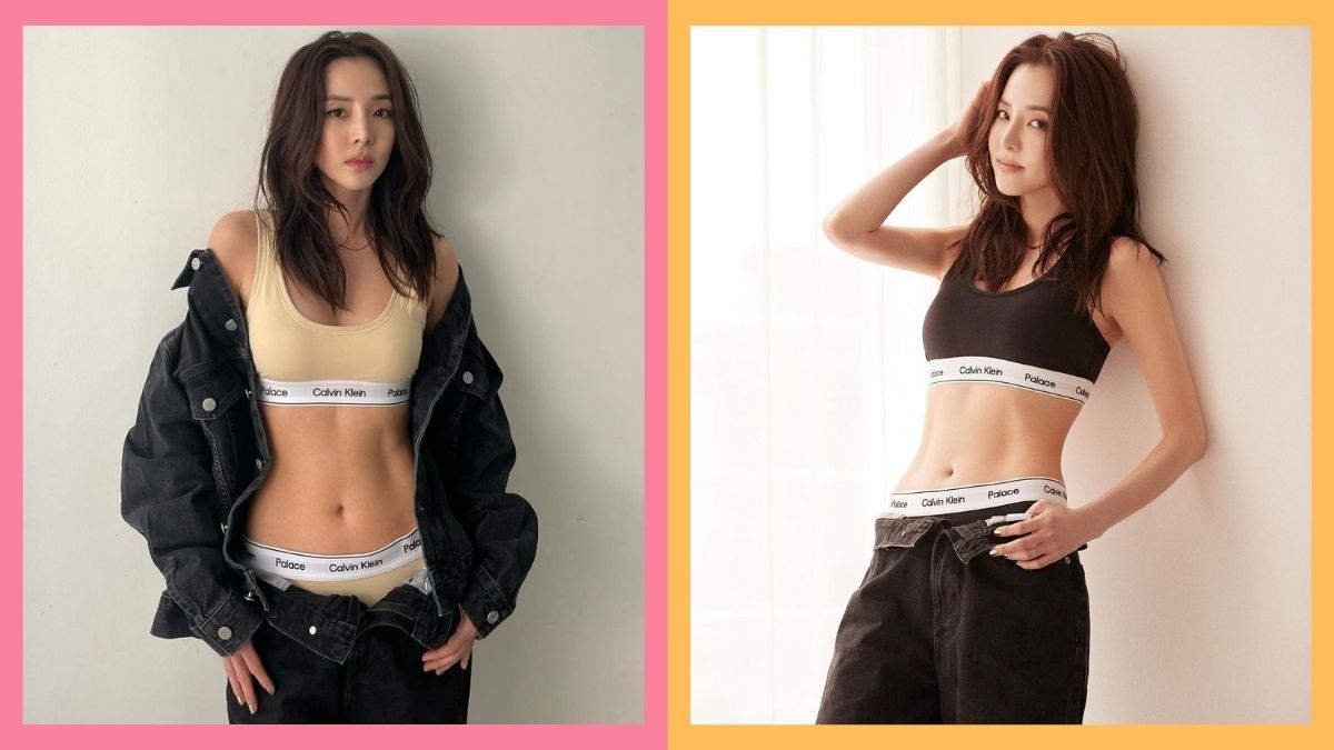 Sandara Park Looks Gorgeous As A Model For The Calvin Klein x Palace Collab