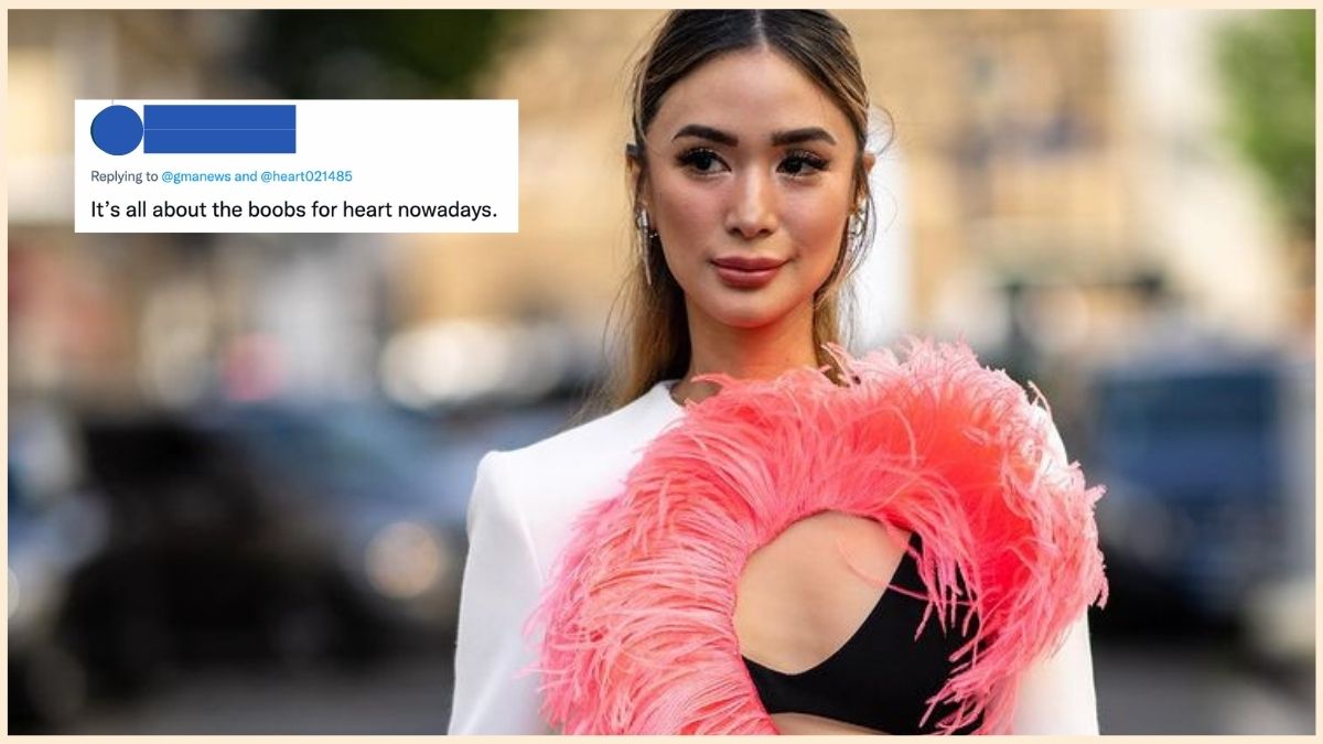 Heart Evangelista claps back at netizen who said she's 'all about boobs':  'Labo mo tol