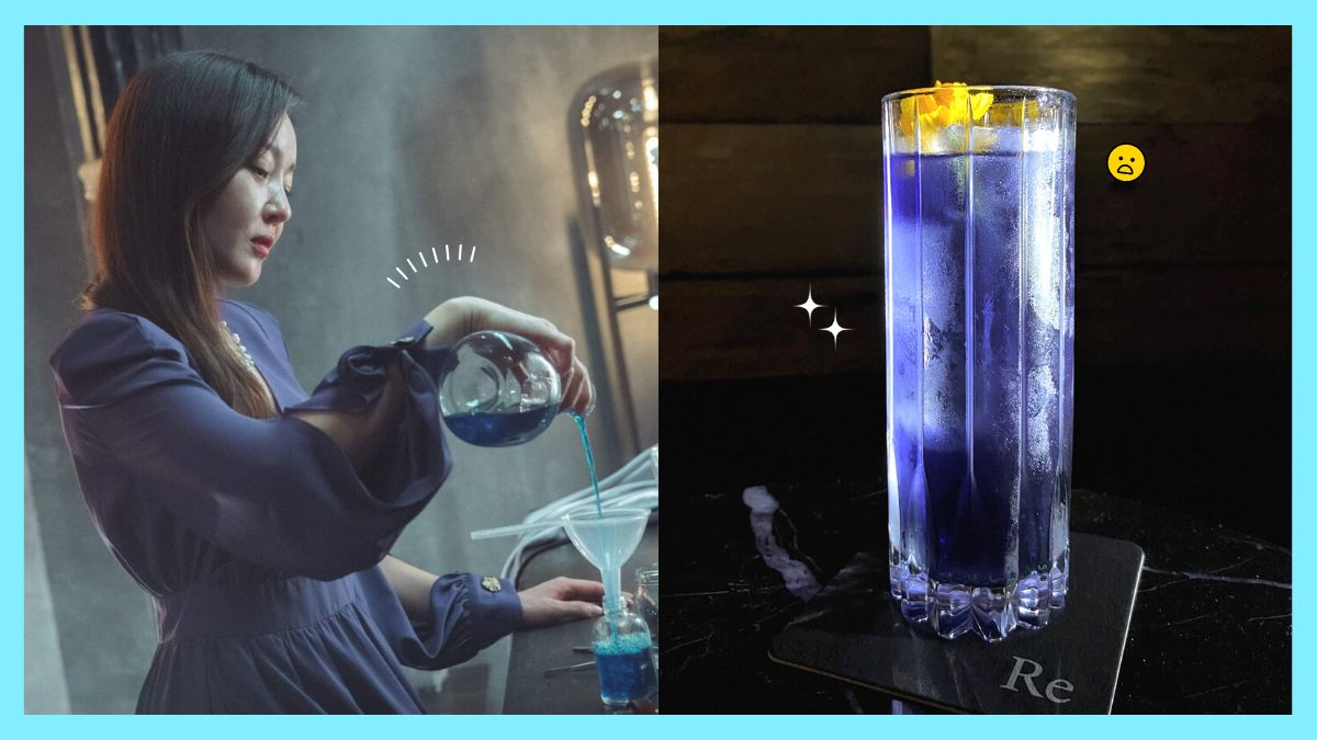 ReCraft's Blue Orchid-Inspired Drink