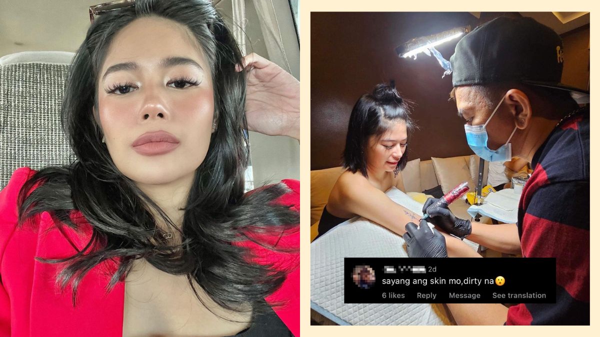 Gigi De Lana Responds To Bashers Who Called Her 'Dirty' For Getting A Tattoo