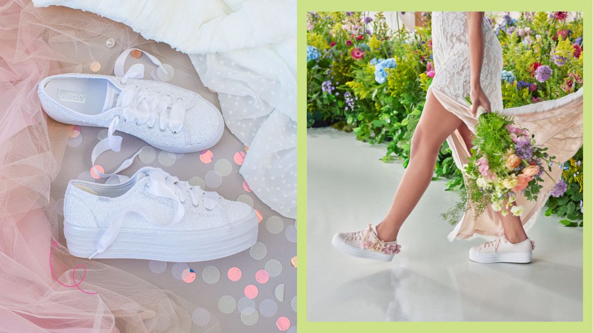 Pretty Sneakers At Your Wedding