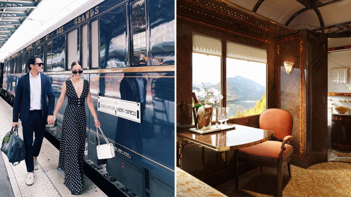 Welcome aboard the Venice-Simplon-Orient Express in Italy