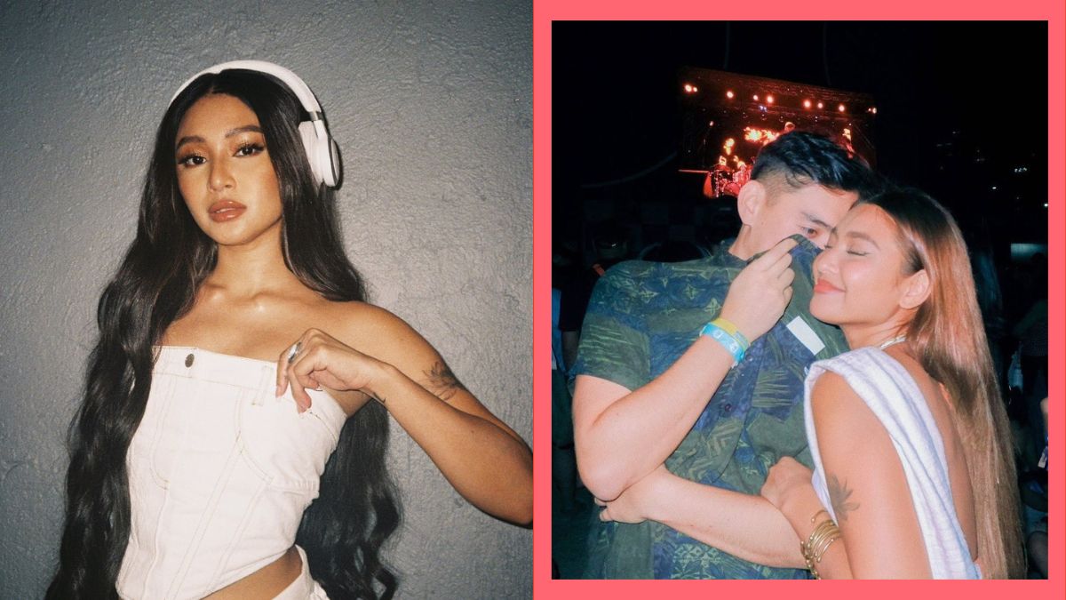 Nadine Lustre Responds To A Netizen Who Claimed That He Saw Christophe Bariou With Another Woman picture