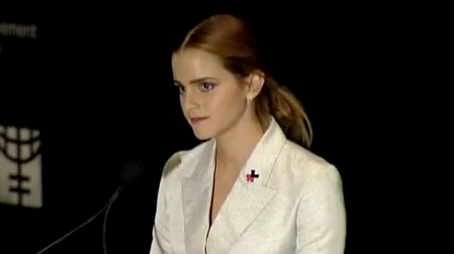 Emma Watson Announces Launch Of Heforshe Campaign 