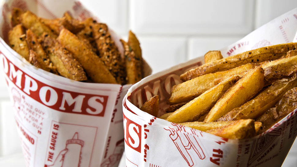 Get Enough of the Thrice-Cooked French Fries Pompoms